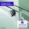 Anzzi 48 in. x 76 in. H Sliding Frameless Shower Door in Brushed Nickel w/ Tsunami Guard Tempered Glass SD-FRLS05901BN - alternate 5
